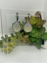 Load image into Gallery viewer, Teardrop Druzy Dangle-Leverback (Multiple Styles Available)