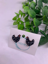 Load image into Gallery viewer, Chicken Wooden Studs-Multiple Styles