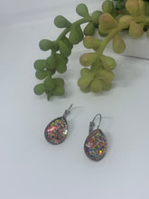 Load image into Gallery viewer, Teardrop Druzy Dangle-Leverback (Multiple Styles Available)