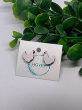 Load image into Gallery viewer, Chicken Wooden Studs-Multiple Styles