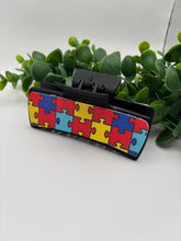 Load image into Gallery viewer, 4” Claw Clip-Multiple Varieties Printed Canvas Cover 2 (Copy)