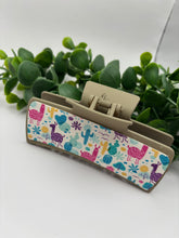 Load image into Gallery viewer, 4” Claw Clip-Multiple Varieties Printed Canvas Cover 2 (Copy)