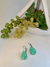 Load image into Gallery viewer, Teardrop Druzy Dangle-Leverback (Multiple Styles Available)