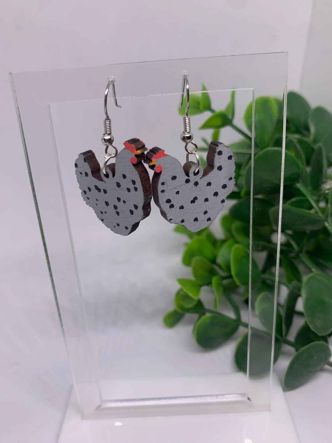 Wooden Chicken Dangles-Multiple Variations