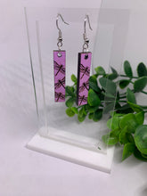 Load image into Gallery viewer, Wooden Bar Dragonfly Engraved Wooden Dangles-Multiple Colors Available
