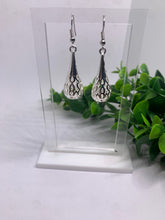 Load image into Gallery viewer, Metal Hollow Drop Dangle Earrings
