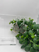 Load image into Gallery viewer, Acrylic Printed Coffee Themed Dangle Earrings
