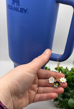 Load image into Gallery viewer, Tumbler Charm-Charm on 3” Chain-Multiple Varieties
