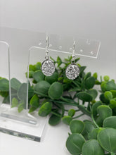 Load image into Gallery viewer, Metal Oval Druzy Style Dangle Earrings-Multiple Options
