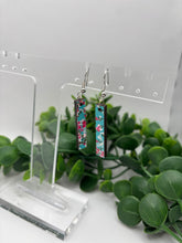 Load image into Gallery viewer, Printed Wood Bar Dangles Wooden Multiple Variations Available
