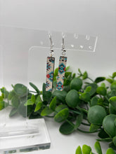 Load image into Gallery viewer, Printed Wood Bar Dangles Wooden Multiple Variations Available
