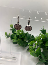 Load image into Gallery viewer, Metal 12mm Druzy Style Leverback Dangles-Multiple Variations
