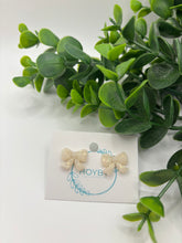 Load image into Gallery viewer, Clay Stud Earrings Bow-Multiple Color Options
