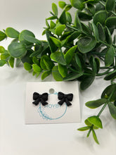 Load image into Gallery viewer, Clay Stud Earrings Bow-Multiple Color Options
